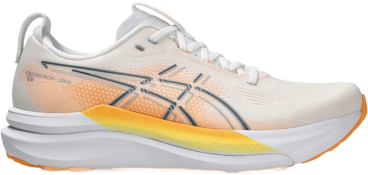 ASICS Gel-Kayano 33 Ignite hardloopschoen voor heren – Wit