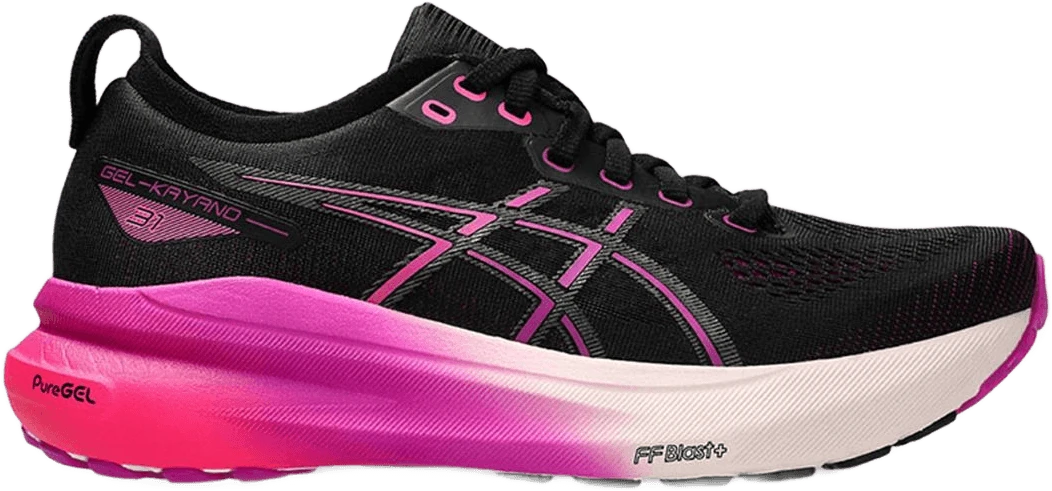 ASICS GEL-KAYANO 31 hardloopschoen voor dames – Zwart