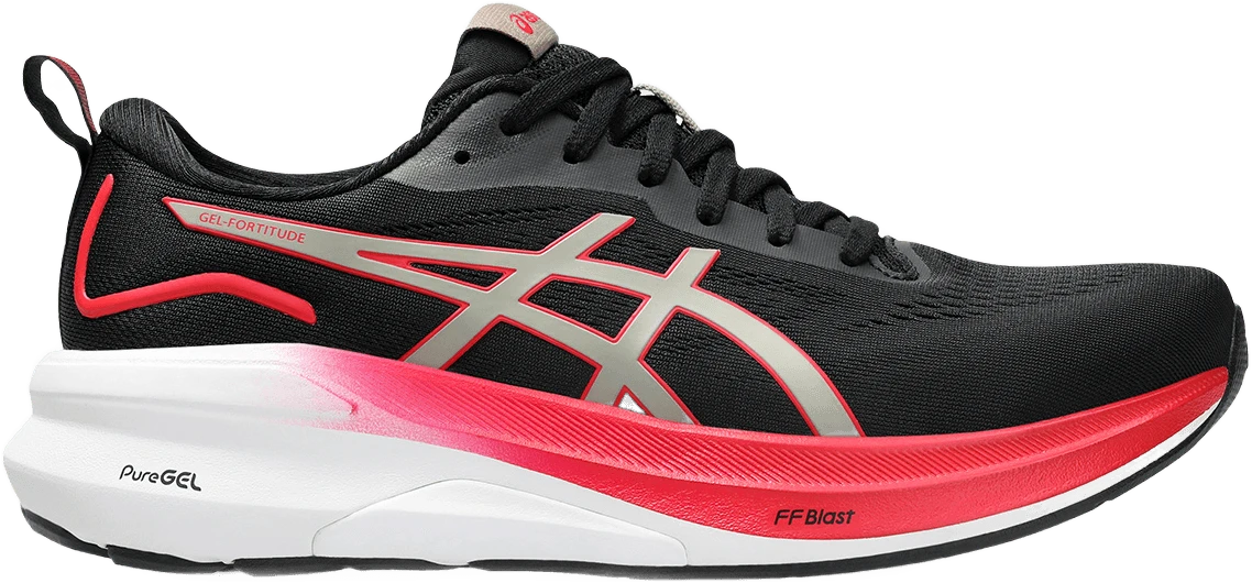 ASICS Gel Fortitude hardloopschoen voor dames – Zwart
