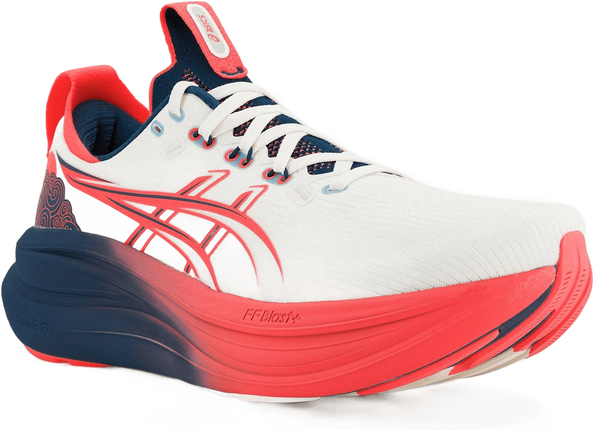 ASICS Gel-Nimbus 28 hardloopschoen voor heren – Wit