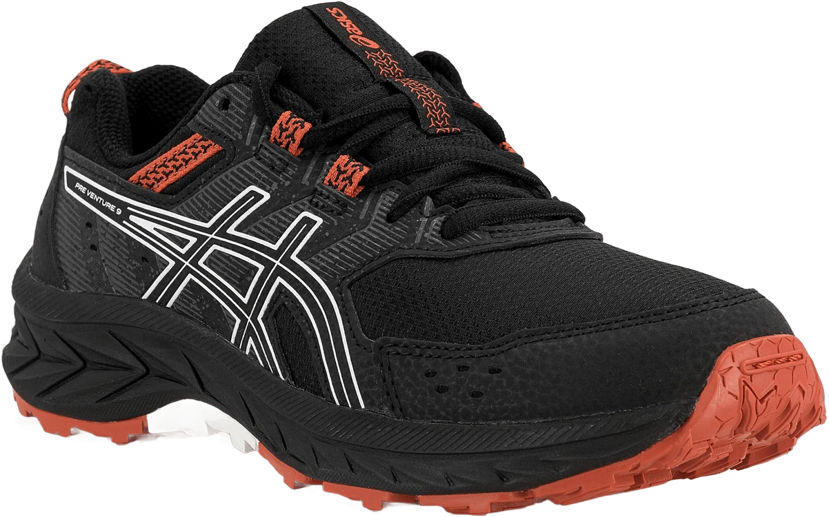 ASICS Pre-Venture 9 hardloopschoen voor kinderen – Zwart