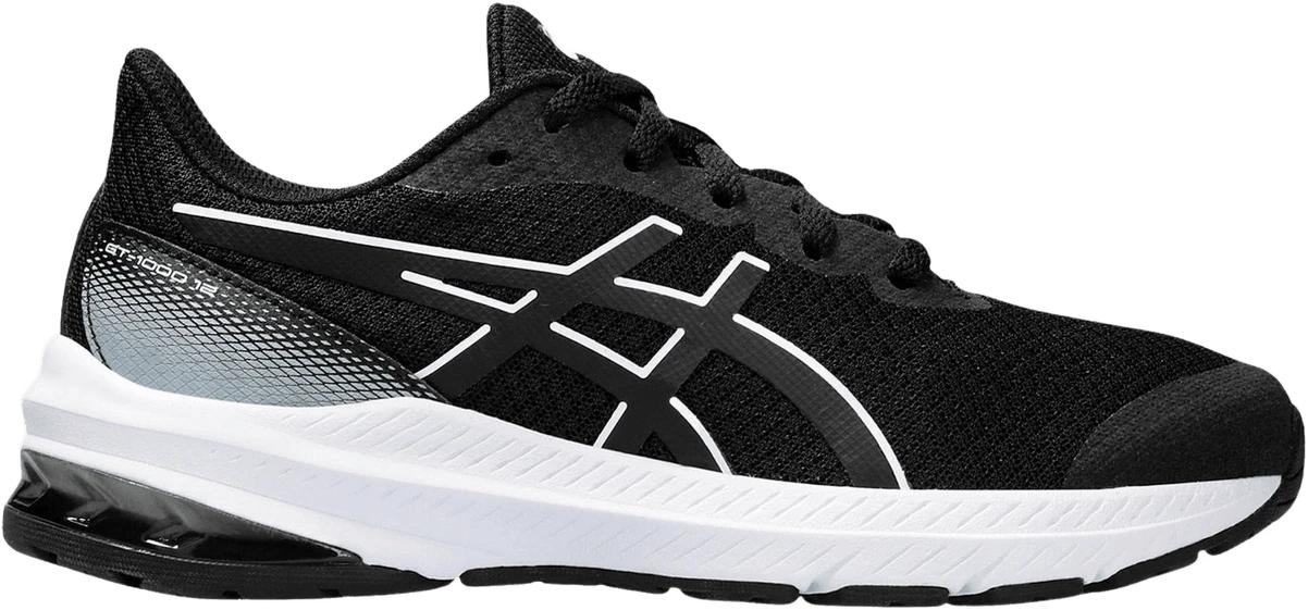 ASICS GT-1000 12 hardloopschoen voor kinderen – Zwart