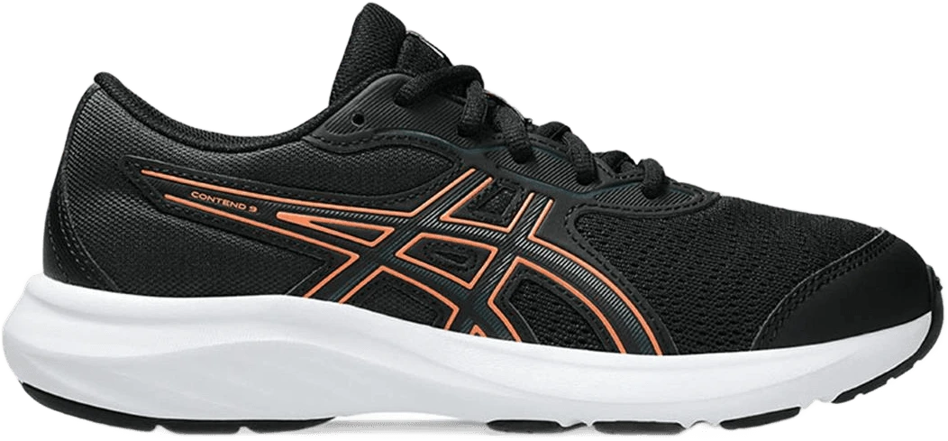 ASICS Contend 9 hardloopschoen voor kinderen – Zwart