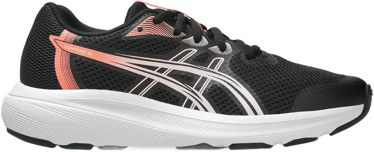ASICS Contend 10 hardloopschoen voor kinderen – Zwart