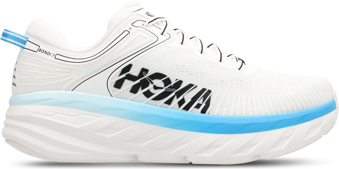 HOKA Bondi 7 hardloopschoen voor heren – Wit
