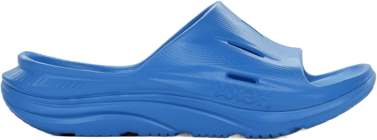 HOKA Ora Recovery Slide 3 unisex hardloopschoen – Blauw