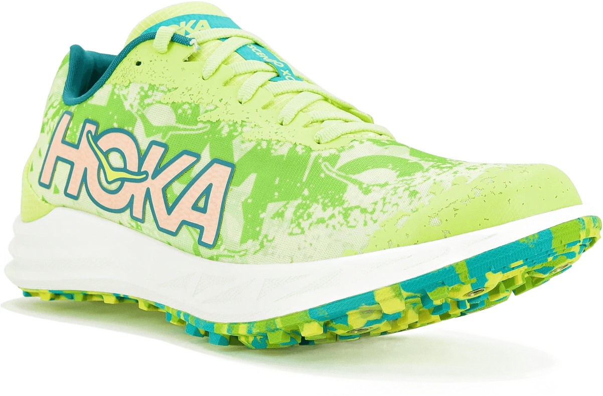 HOKA Crescendo XC hardloopschoen voor heren – Groen