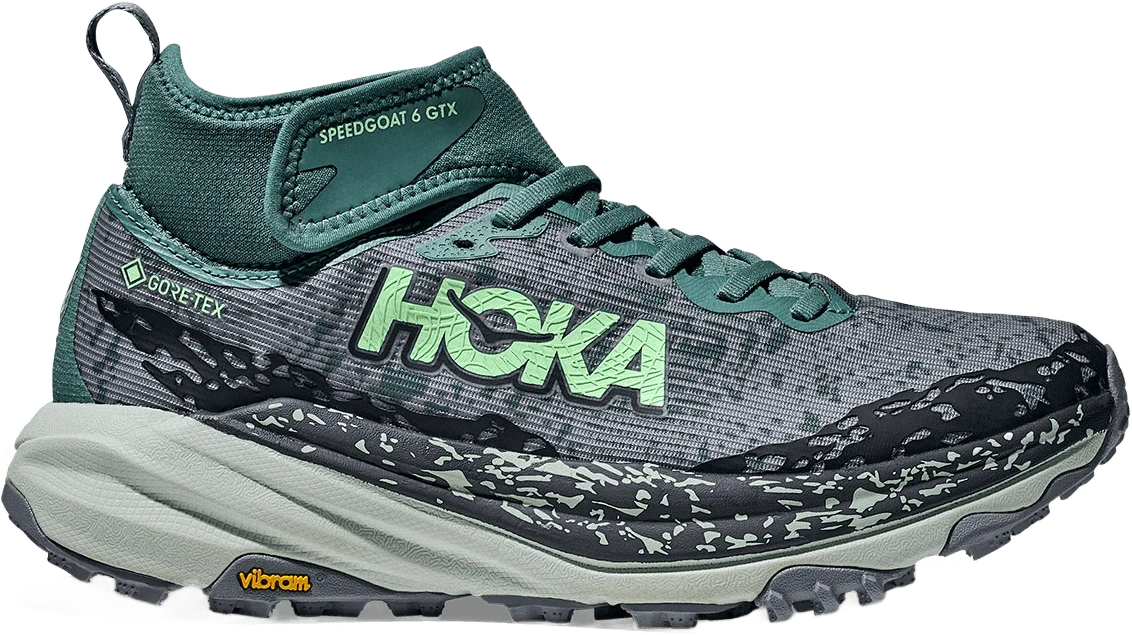 HOKA Speedgoat 6 Mid GTX hardloopschoen voor dames – Blauw