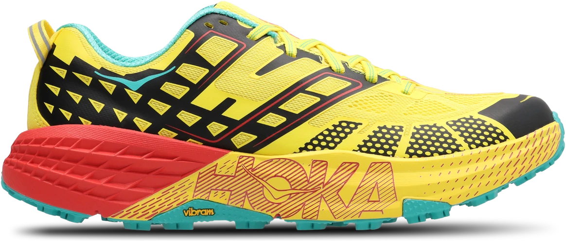 HOKA Speedgoat 2 hardloopschoen voor heren – Geel