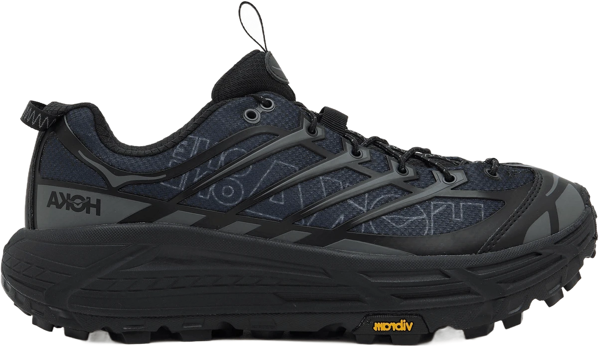 HOKA Mafate Three2 unisex hardloopschoen – Zwart