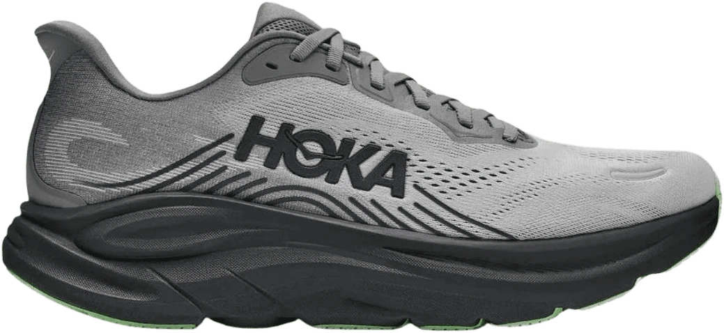 HOKA Clifton 11 Wide hardloopschoen voor heren – Grijs