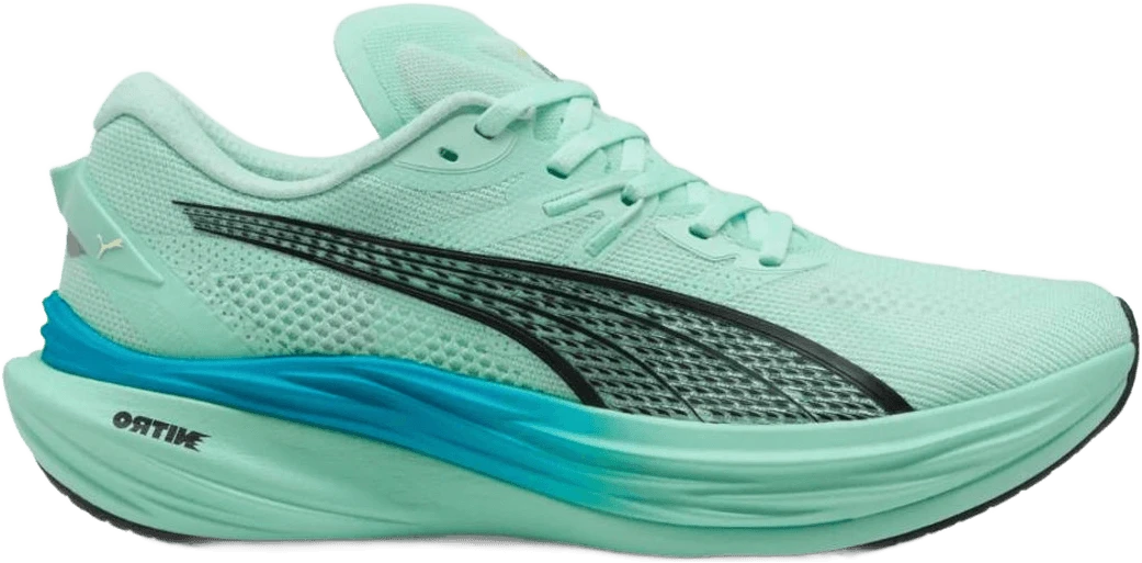 Puma Deviate Nitro 3 hardloopschoen voor heren – Groen