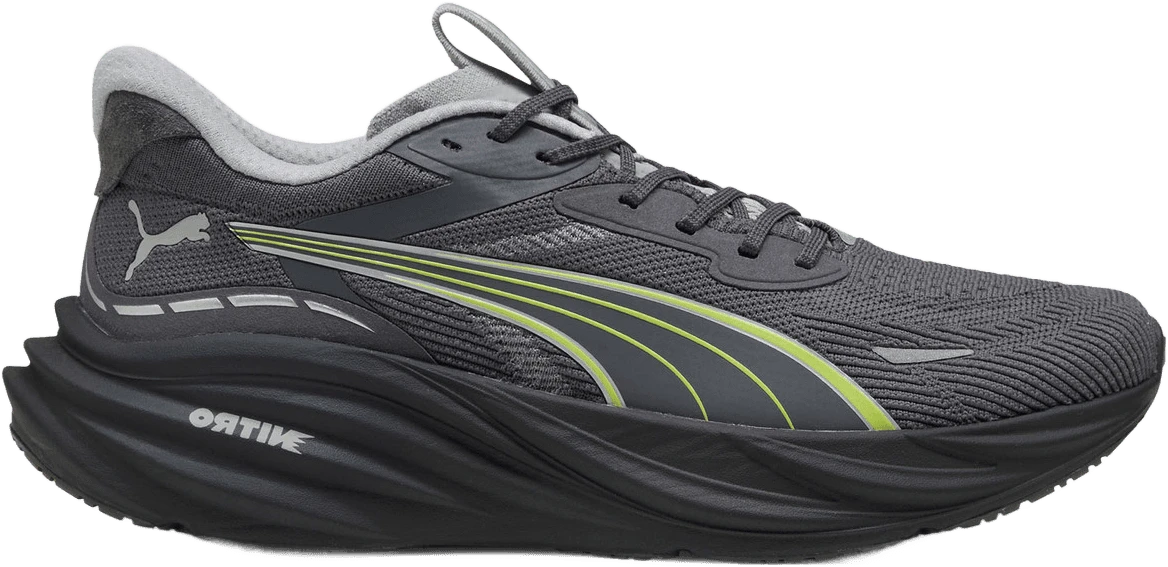 Puma Magnify Nitro 3 hardloopschoen voor heren – Groen