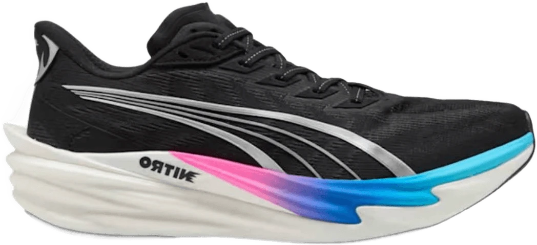 Puma Deviate Nitro 4 hardloopschoen voor heren – Zwart