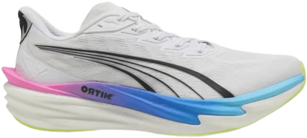 Puma Deviate Nitro 4 hardloopschoen voor heren – Wit