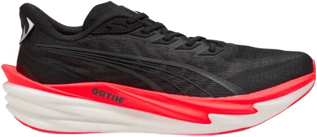 Puma Deviate Nitro 4 hardloopschoen voor heren – Zwart