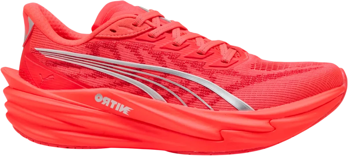 Puma Deviate Nitro 4 hardloopschoen voor dames – Rood