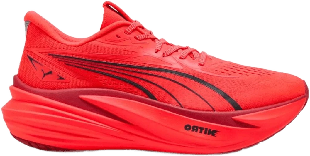 Puma MagMax Nitro 2 hardloopschoen voor heren – Rood