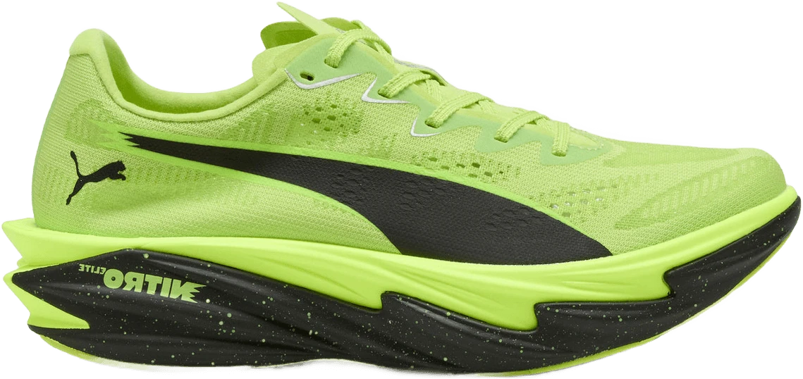 Puma Deviate Nitro Elite 4 hardloopschoen voor dames – Geel