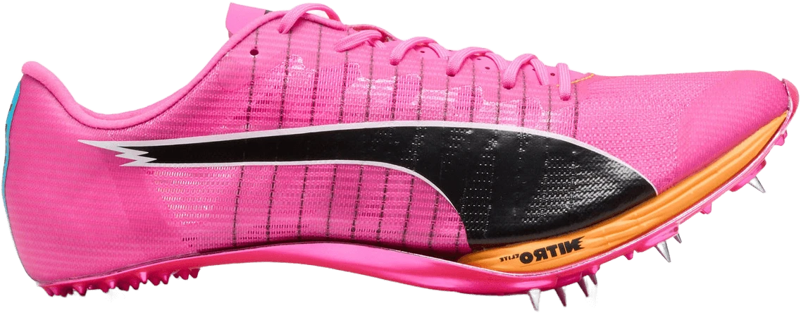 Puma evoSPEED Sprint Nitro Elite 2 hardloopschoen voor heren – Roze