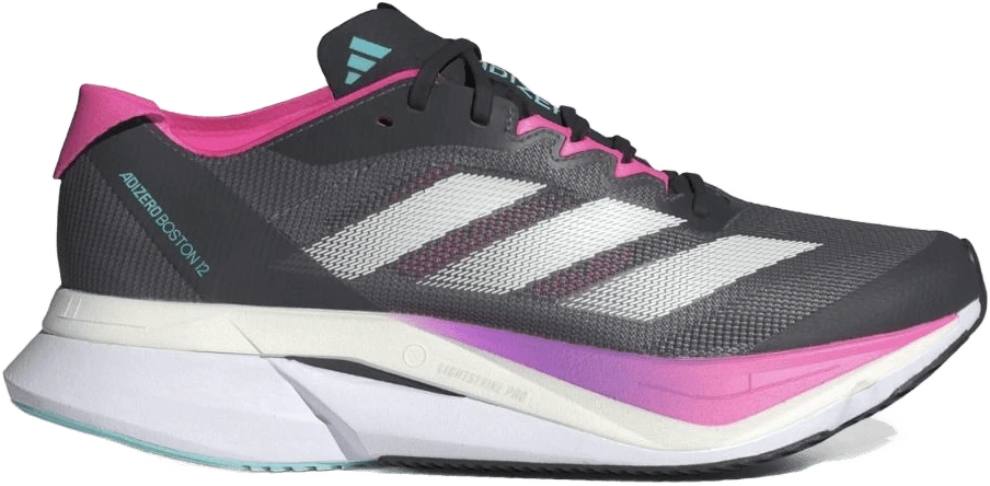 Adidas Adizero Boston 12 hardloopschoen voor dames – Zwart