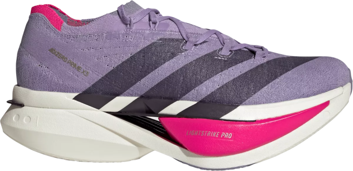Adidas Adizero Prime X 3 Strung hardloopschoen voor dames – Paars
