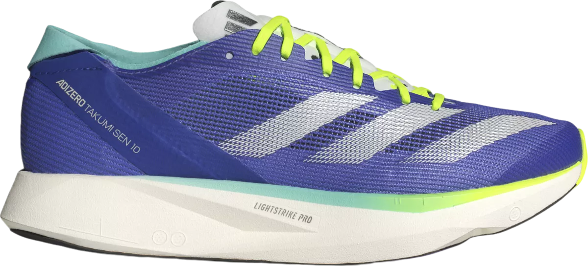 Adidas ADIZERO TAKUMI SEN 10 hardloopschoen voor dames – Blauw