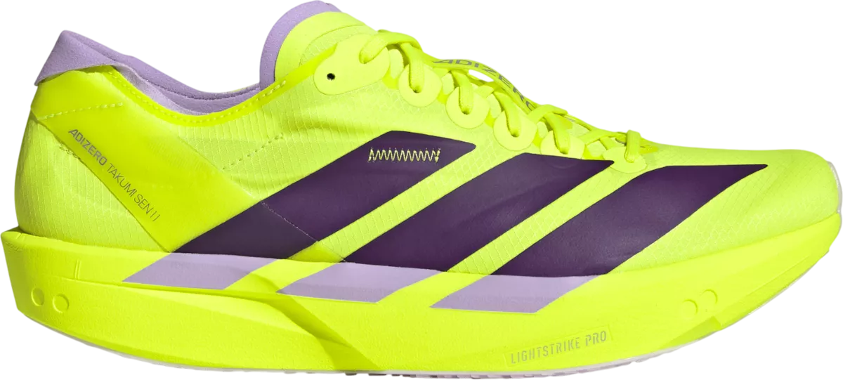 Adidas Adizero Takumi Sen 11 hardloopschoen voor heren – Geel