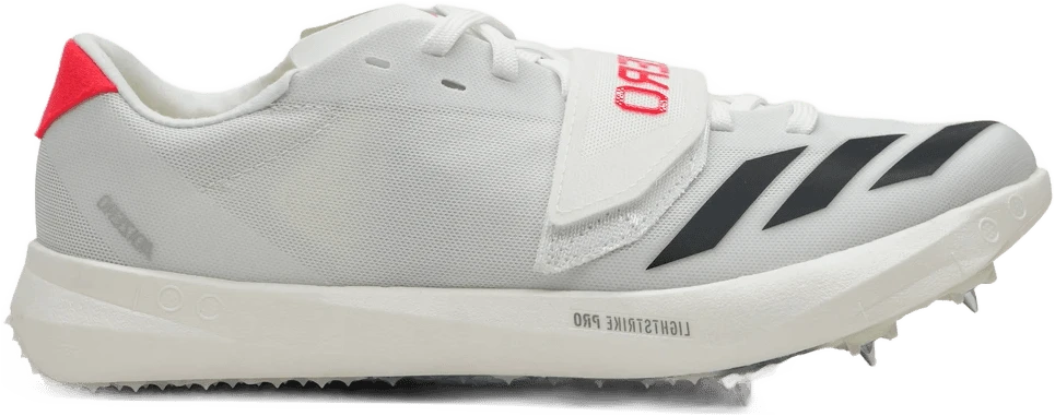 Adidas Adizero TJ PV unisex hardloopschoen – Wit