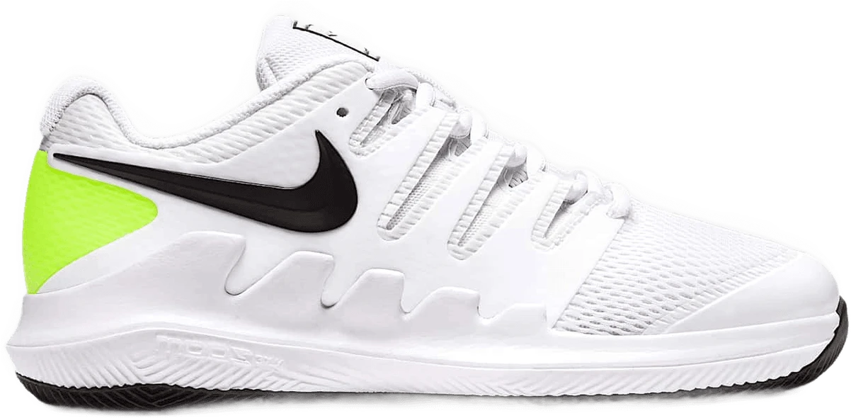 Nike NikeCourt Jr. Vapor X hardloopschoen voor kinderen – Wit