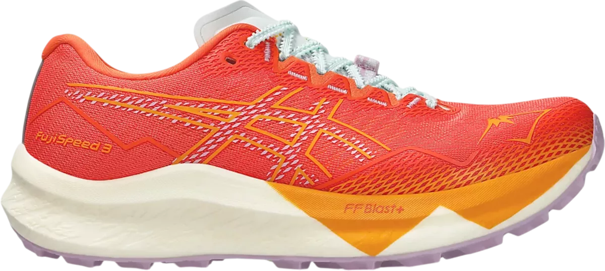ASICS FUJISPEED 3 hardloopschoen voor dames – Oranje