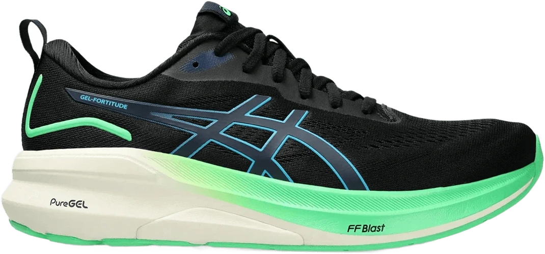 ASICS Gel Fortitude hardloopschoen voor heren – Zwart