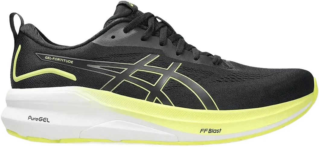 ASICS Gel Fortitude hardloopschoen voor heren – Zwart
