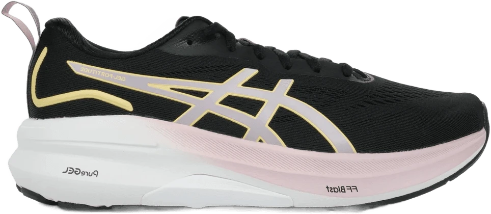 ASICS Gel Fortitude hardloopschoen voor dames – Zwart