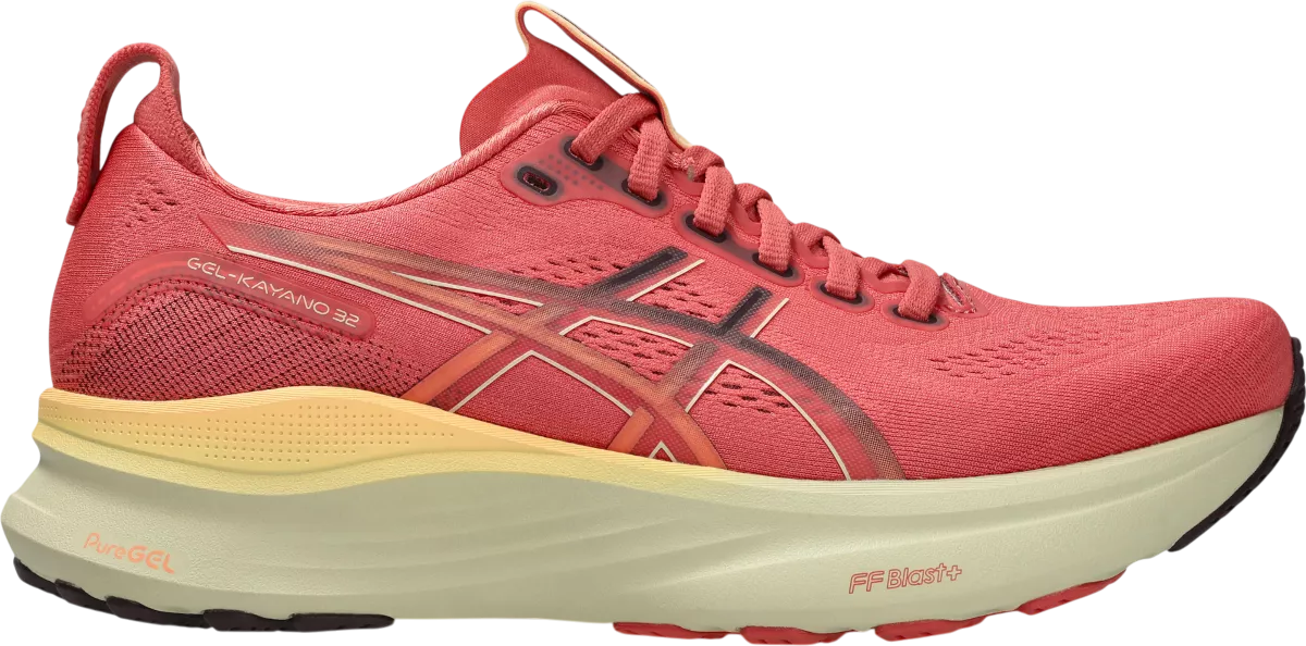 ASICS GEL-KAYANO 32 hardloopschoen voor dames – Rood