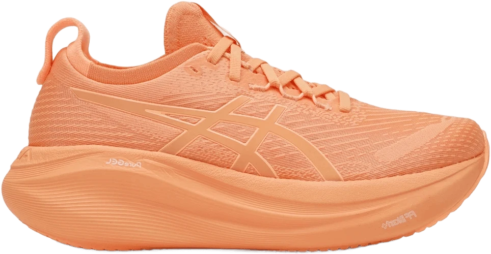 ASICS Gel Nimbus 27 Lite-Show hardloopschoen voor dames – Oranje