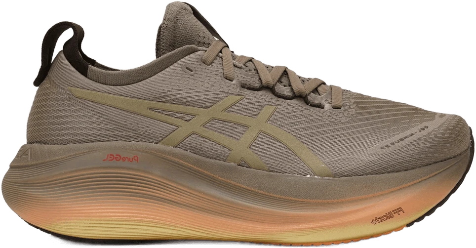 ASICS Gel Nimbus 27 Luxe hardloopschoen voor heren – Bruin