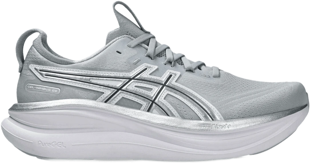 ASICS Gel-Nimbus 28 ATC Zilver hardloopschoen voor heren – Grijs