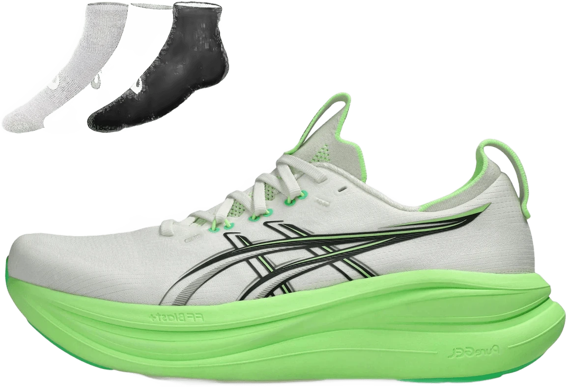 ASICS Gel-Nimbus 28 hardloopschoen voor heren – Wit