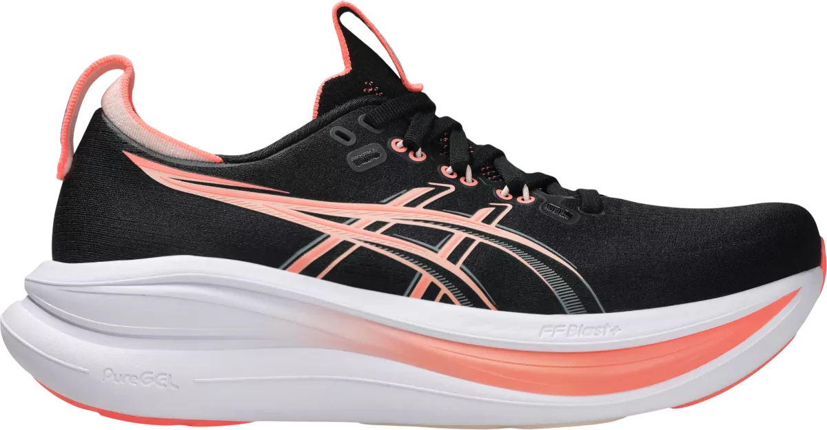 ASICS Gel-Nimbus 28 hardloopschoen voor dames – Zwart