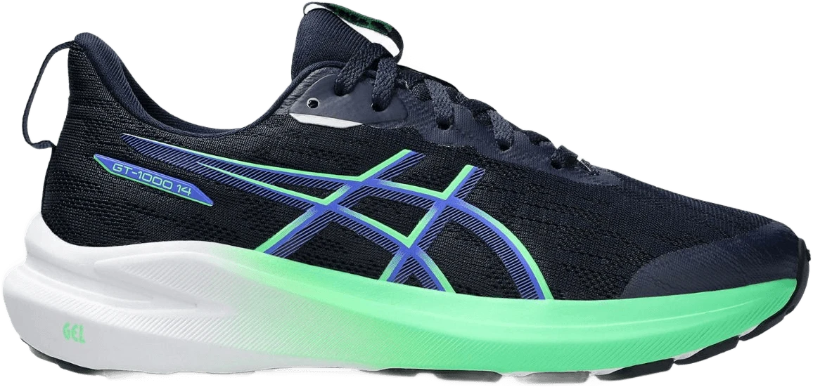 ASICS Gt-1000 14 hardloopschoen voor kinderen – Zwart