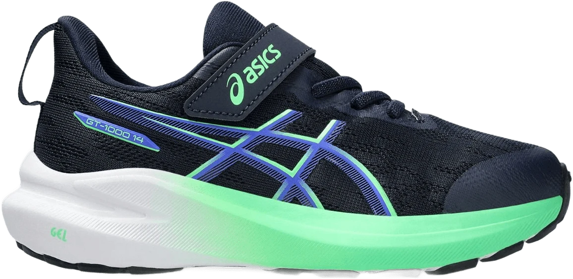 ASICS Gt-1000 14 hardloopschoen voor kinderen – Zwart