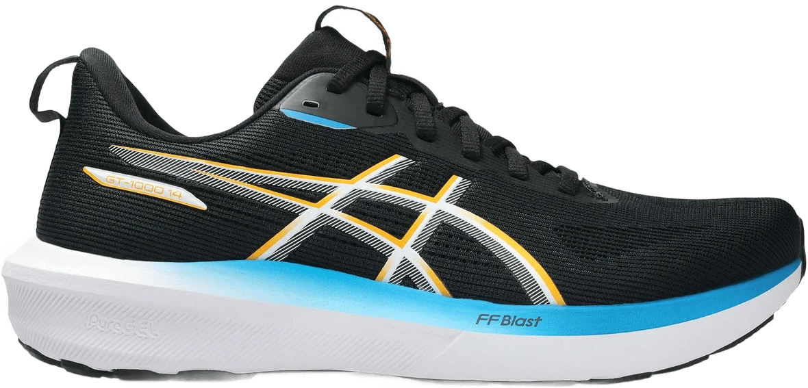 ASICS GT-1000 14 hardloopschoen voor heren – Zwart
