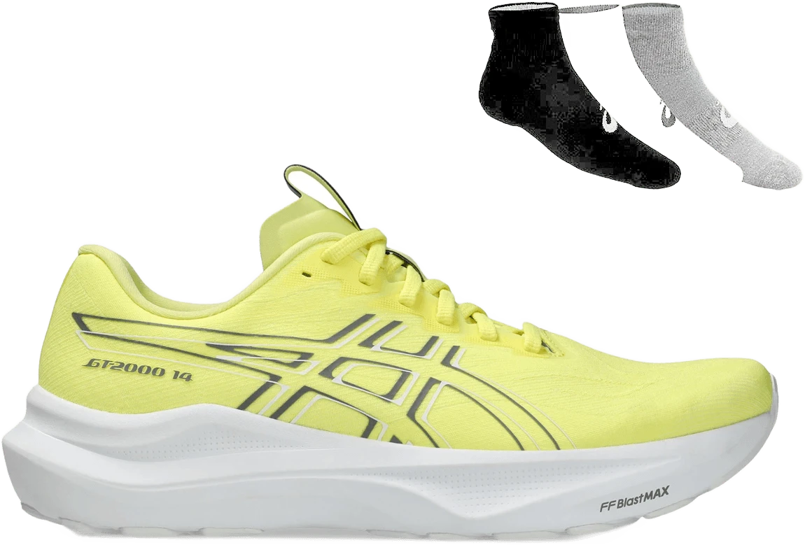 ASICS GT-2000 14 hardloopschoen voor heren – Geel