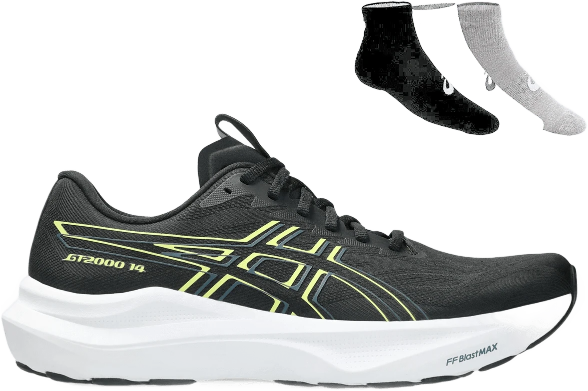 ASICS GT-2000 14 hardloopschoen voor heren – Zwart