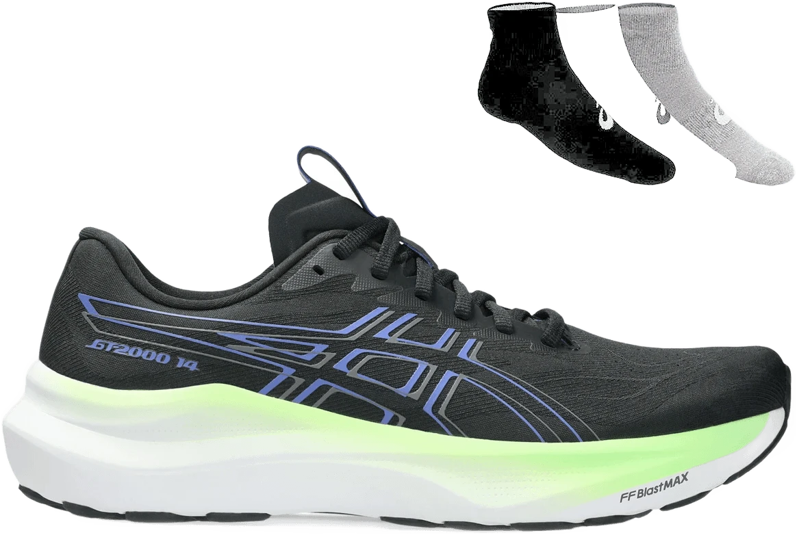 ASICS GT-2000 14 hardloopschoen voor heren – Zwart