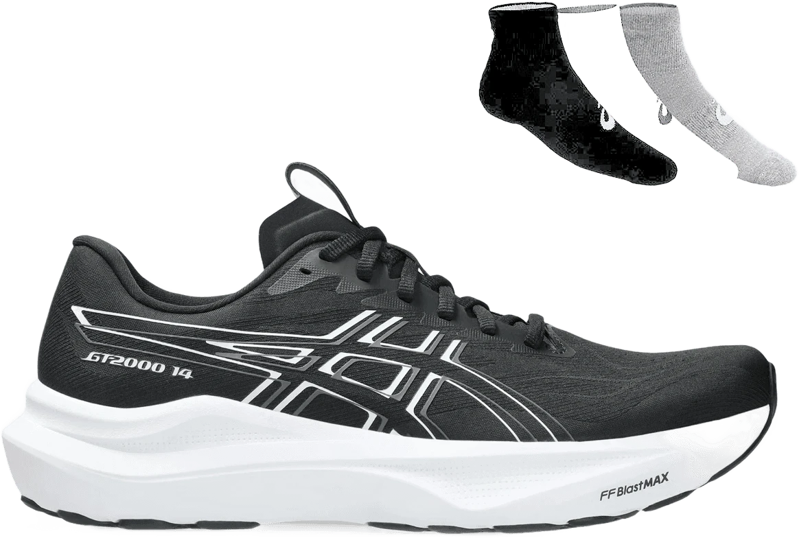 ASICS GT-2000 14 (NARROW) hardloopschoen voor dames – Zwart