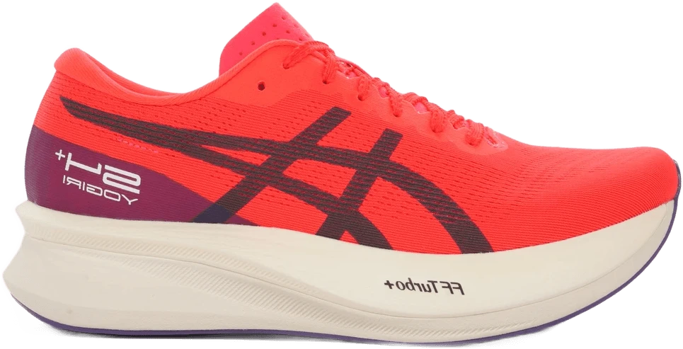 ASICS S4+ Yogiri unisex hardloopschoen – Rood