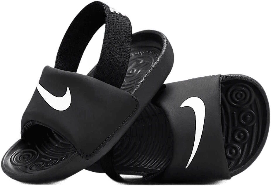 Nike Kawa hardloopschoen voor kinderen – Zwart