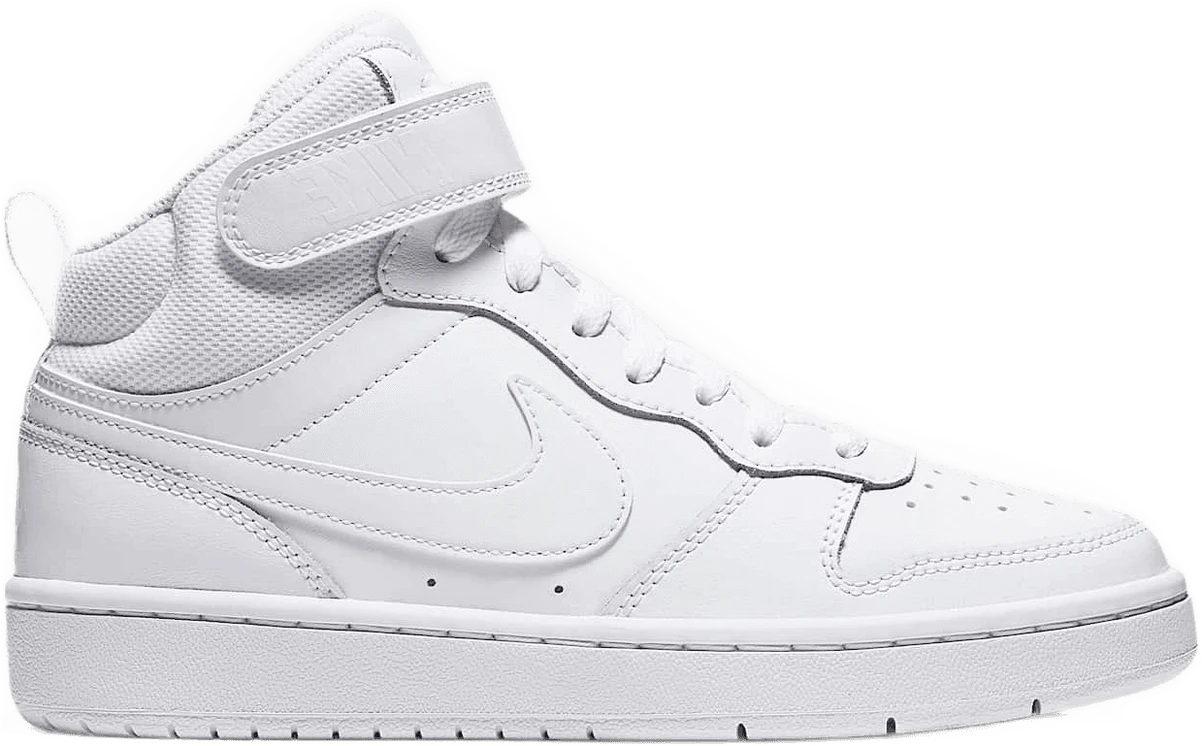 Nike Court Borough Mid 2 hardloopschoen voor kinderen – Wit